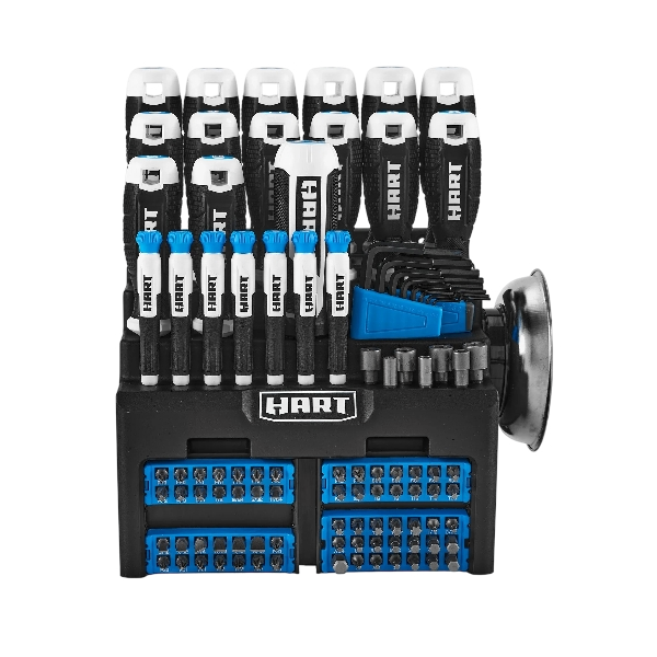 HART 110-Piece Screwdriver Set, New Condition
